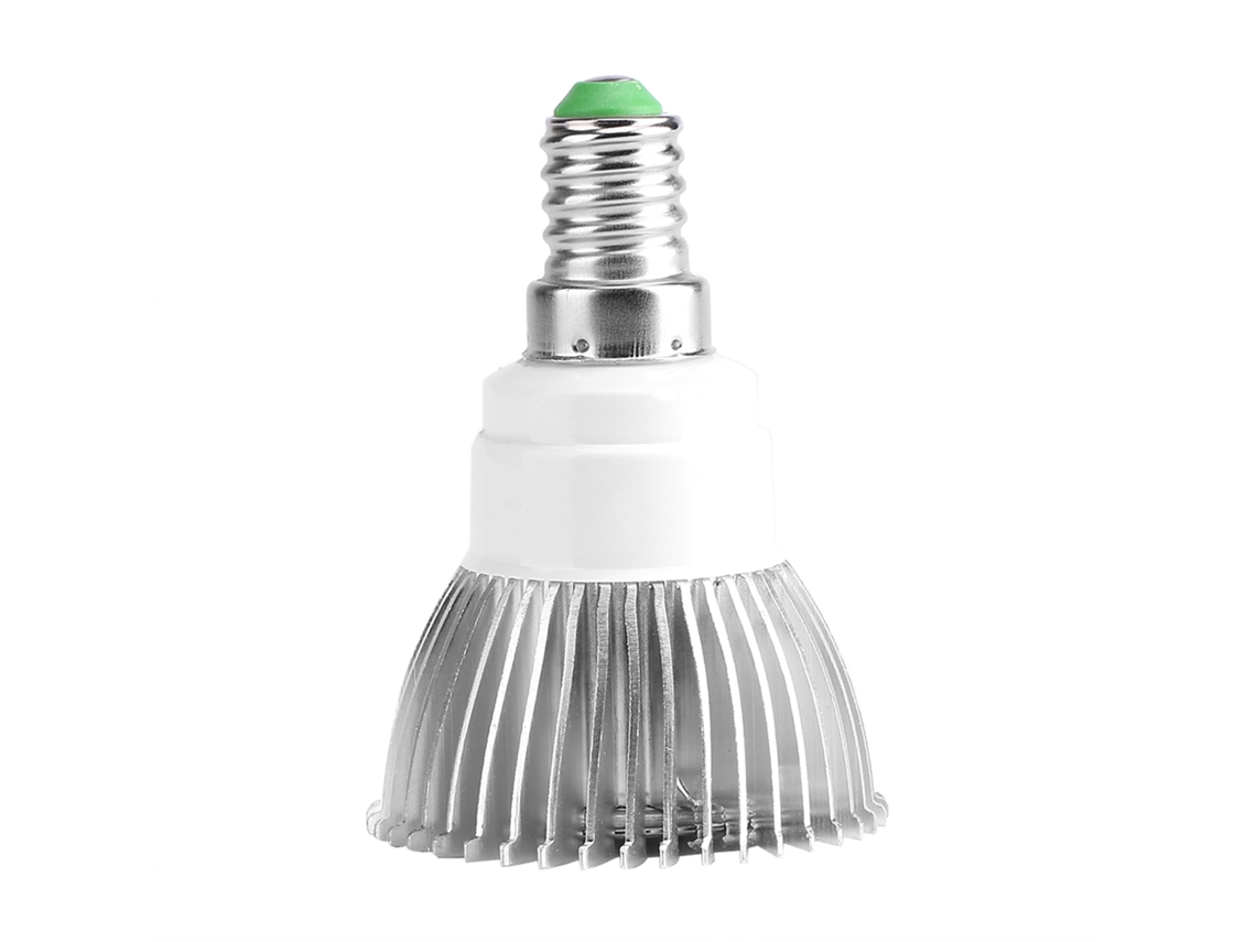 Luz De Crescimento Led De Espectro Completo 18w 85 265v Bola E14 Para Plantas