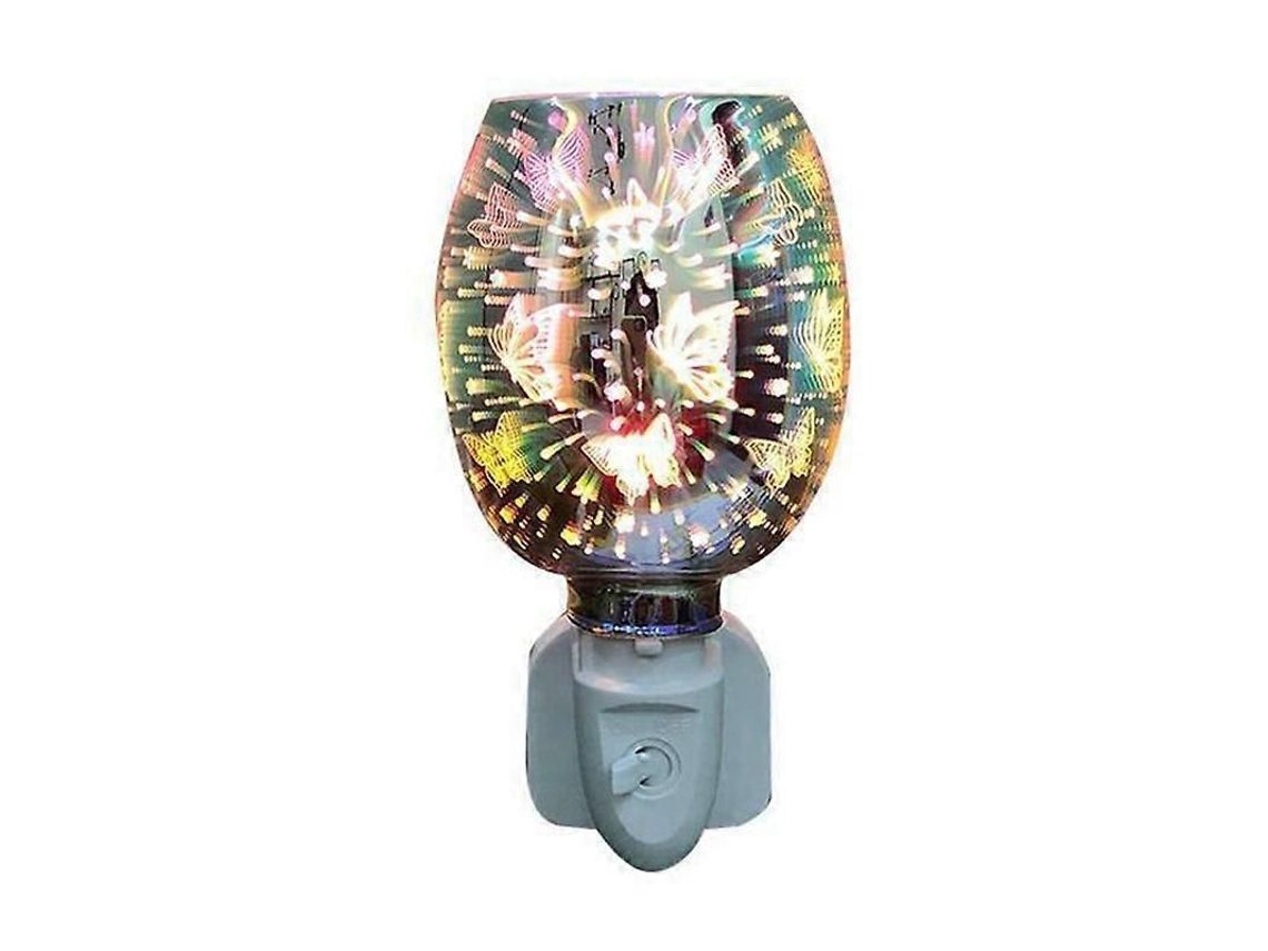 Luminária Led Com Difusor De Aromas, Para Derreter Cera, Com Plugue Elétrico