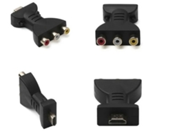 Conversor Hdmi Para Rca, Tulipa, Comutador Hdmi