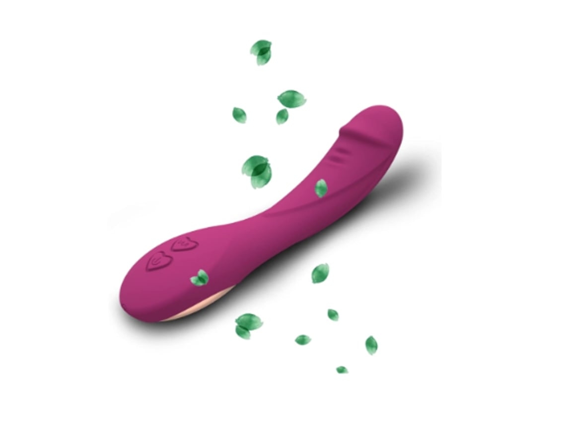 Vibrador De Silicone Para Mulher Bastão De Massagem Recarregável Usb 12 Modos Brinquedos Sexuais Para Casais Roxo Lalamoli