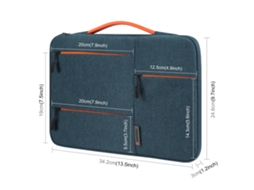 2026zentro-capa Para Laptop Com 4 Camadas De Proteção, À Prova De Água, Compatível Com Macbook Air/pro 13/14/15 Polegadas