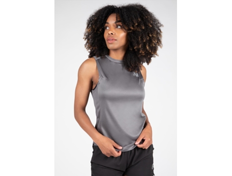 T-shirt sem Alças GORILLA WEAR (XS - Cinzento)