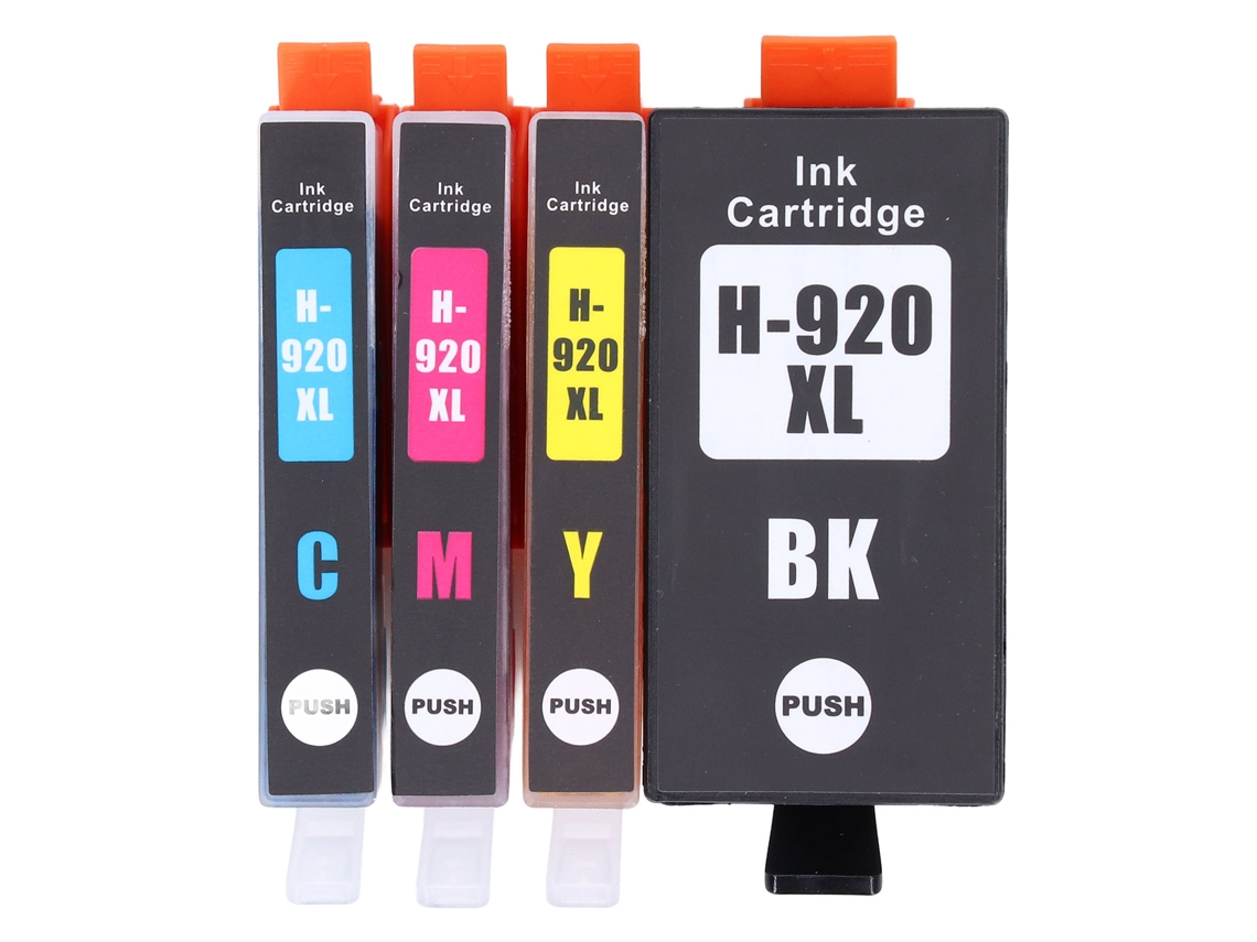 4 Cartuchos De Tinta Para Impressoras Hp Officejet 6000 6500 6500a 7000 7500 7500a