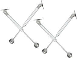 Conjunto De 4 Dobradiças Hidráulicas A Gás Para Portas Armários, Com