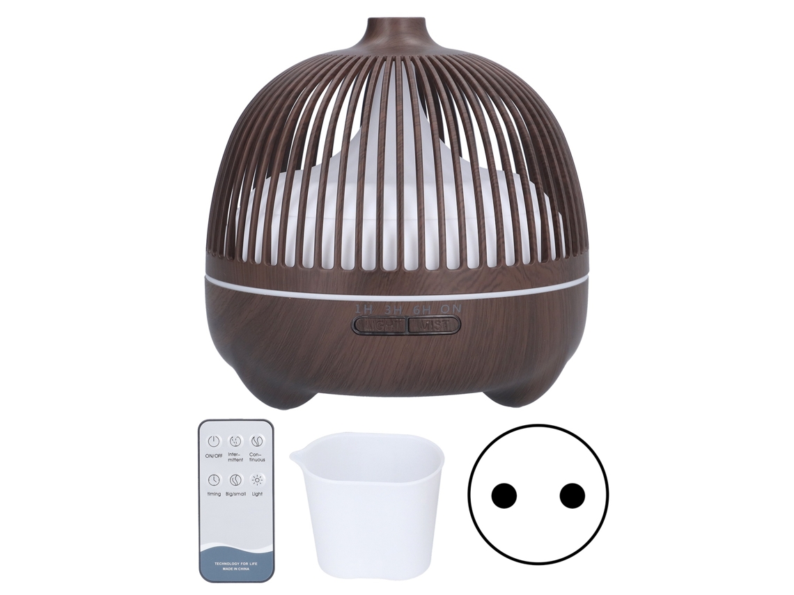 Home Mist Aroma Humidifier com Luz Led LAXISCREED