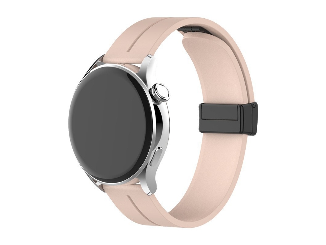 Bracelete Para Garmin Vívoactive 4 (22mm) Rosa Claro Cuich