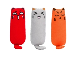 2026 3 Brinquedos para Gatinhos com Catnip para Limpeza Dental Interativa e Durável