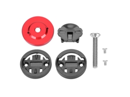 Lurelia Suporte Para Computador De Mountain Bike, Suporte Para Velocímetro Gps, Vermelho