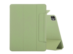 Capa inteligente para tablet em couro sintético Webake com fivela fixa e clipe duplo