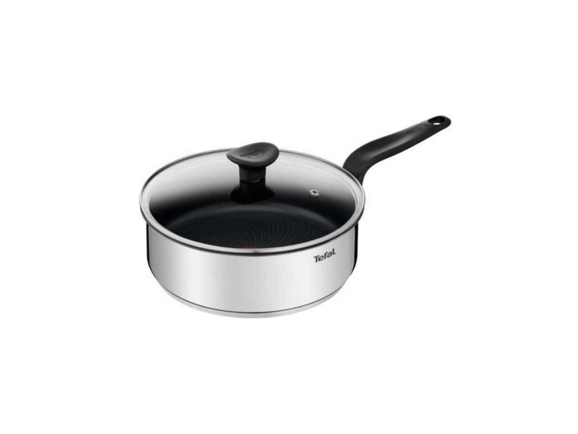 Frigideira TEFAL (Aço Inox-24cm)