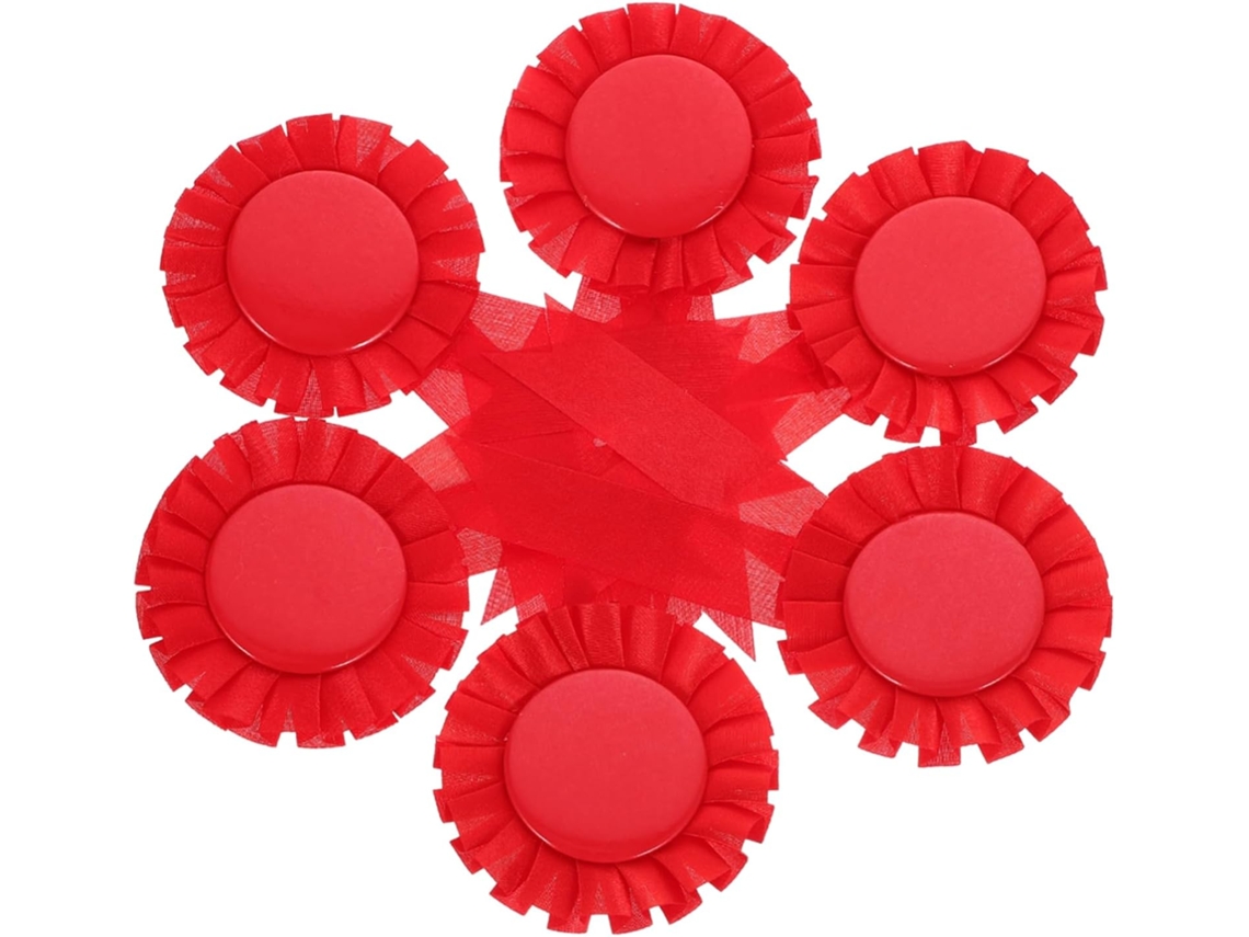 Totority Conjunto De 20 Broches Decorativos Com Fita, Fáceis Usar E