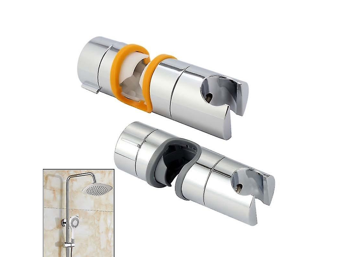 Suporte para Ducha Ajustável 18 25mm com Rotação de 360 Graus, Instalação Fácil e Proteção de Silicone Gris