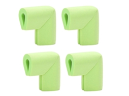 Lurelia Capas De Borracha Macia Verde Para Segurança Infantil Conjunto 4