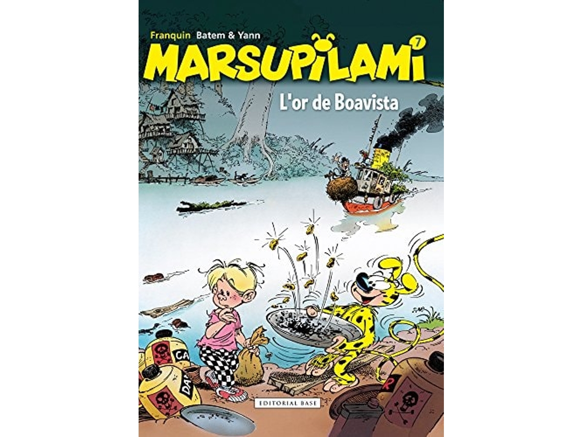 Livro L´or De Boavista Da Editorial Base De André Franquin (espanhol - Capa Dura)