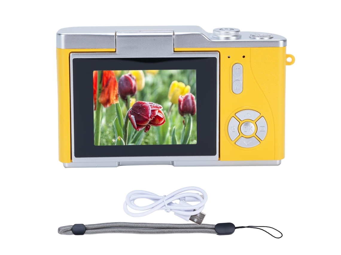 2026 câmara Digital Compacta com Zoom Digital e Gravação 1080p para Fotografia e Vídeo