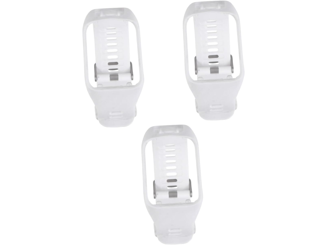 Conjunto De 3 Pulseiras Silicone Para Smartwatch, Compatíveis Com As