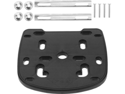 Suporte para porta-malas traseiro e Alforges com parafusos, placa de montagem universal espessa.