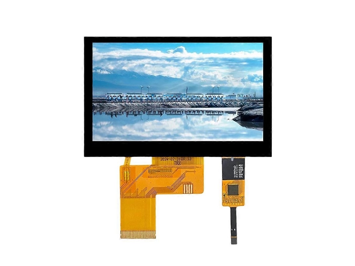 Tela Lcd Tft De 4.3 Polegadas, Tela Sensível Ao Toque Capacitiva, 40 Pinos