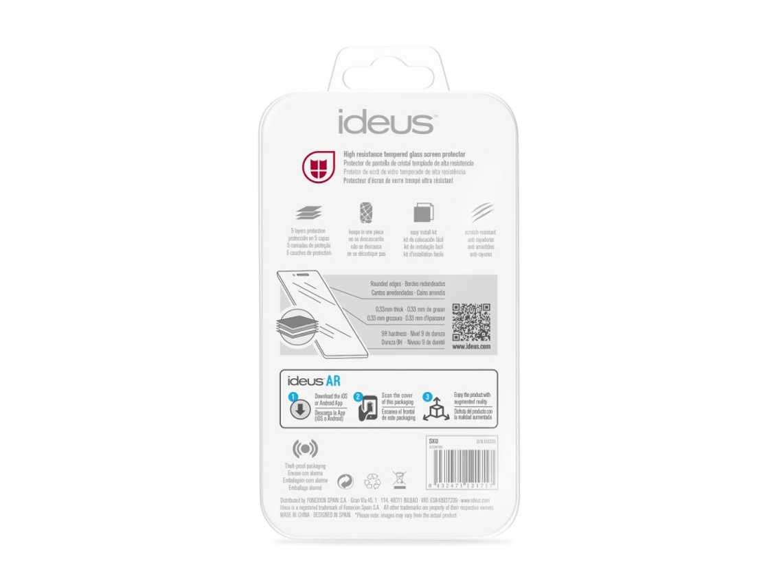 Pelicula de Vidro IDEUS Y6 II