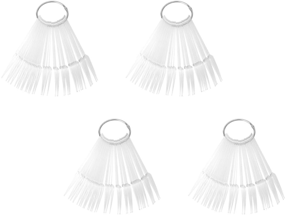Conjunto de 160 cartões de apresentação de esmalte em ABS liso, ferramentas para manicure.
