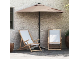 Vidaxl Guarda-sol De Jardim 294 X 150 X 223 Cm Poliéster E Aço