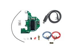 Módulo Si4732 E Oscilador De Cristal 2 Antenas Donut Cabo De Programação Fpc Para Antena Dupla Uvk5/k6 Aquaforge