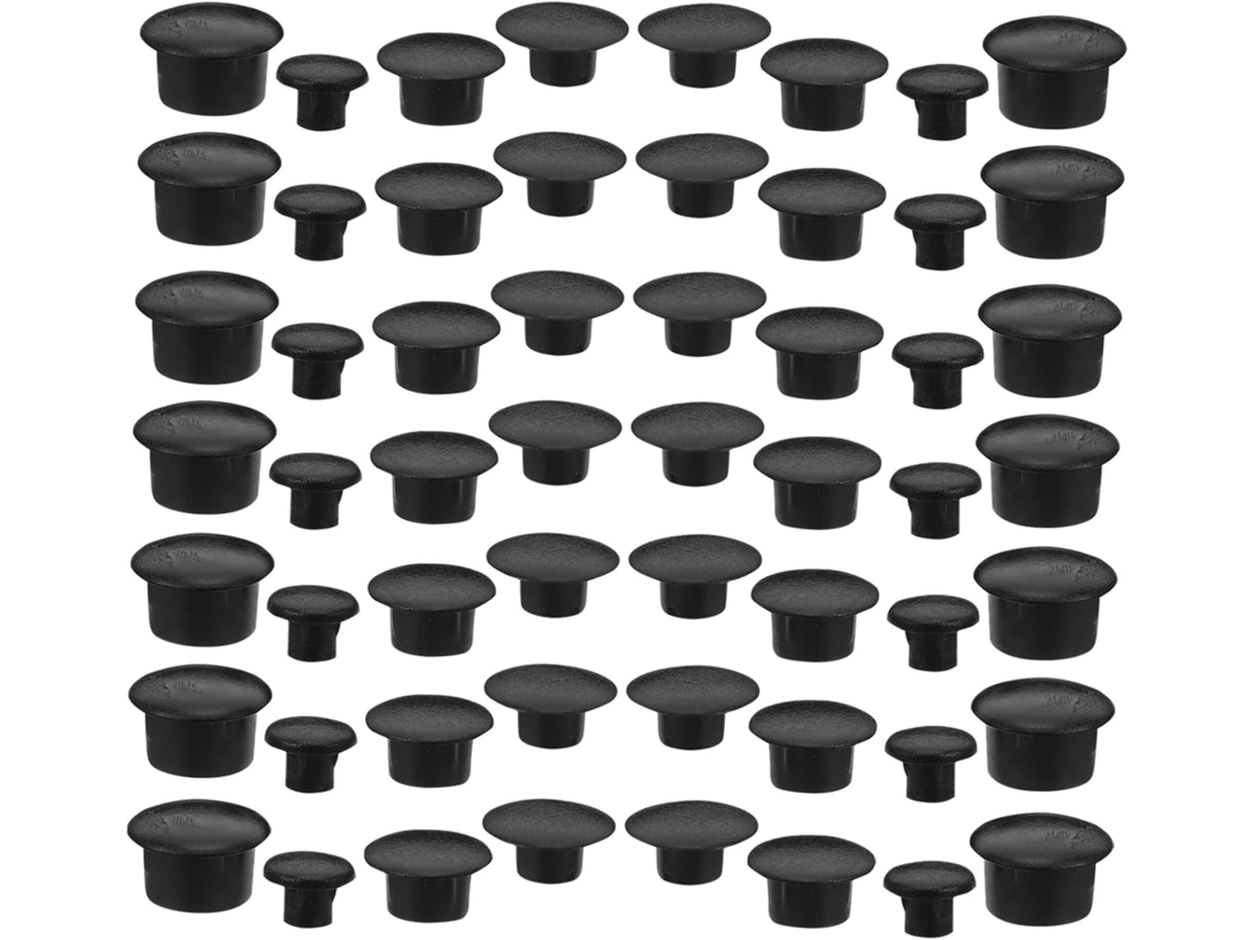 Bestyash Tampões Redondos De Plástico Para Decoração E Proteção Móveis Prateleiras, Tamanhos 5 6 8 10mm, 200 Peças Na