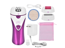 Máquina Depiladora Eléctrica 3 En 1 Para Mujer Rosa