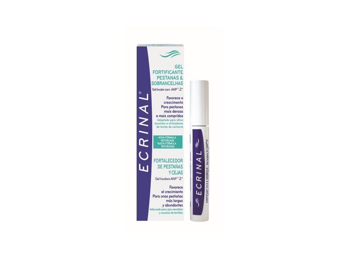 Gel Fortificante ECRINAL Fortificante Pestanas e Sobrancelha ( 8ml)