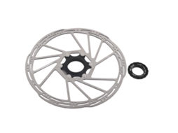 Disco de freio Mali a disco 203mm, durável, antirrust, design oco para mountain bike