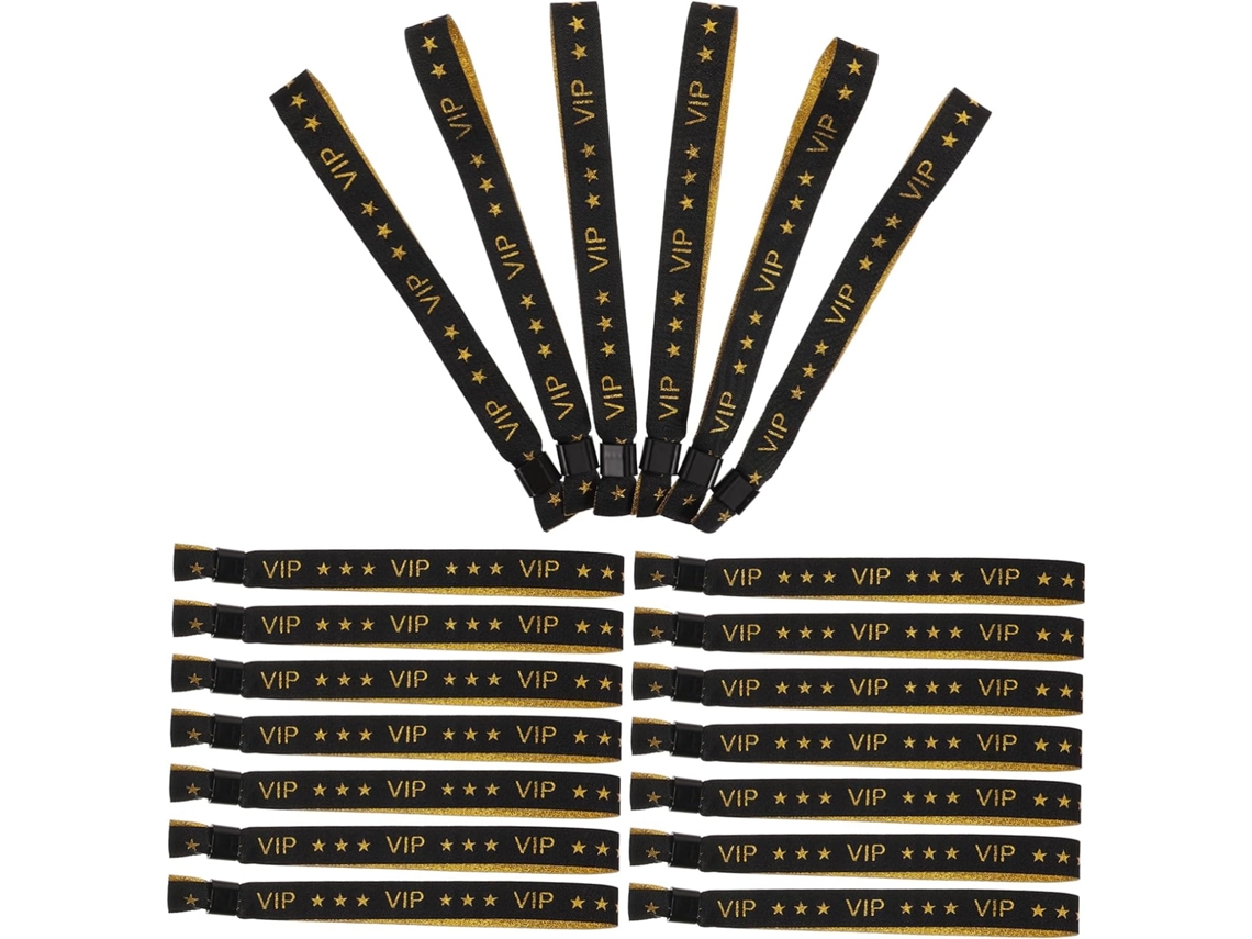 Pulseiras Uonlytech Com Design Confortável Para Identificação Em Eventos E Shows, 50cm Em Poliéster, Tecnologia Avançada