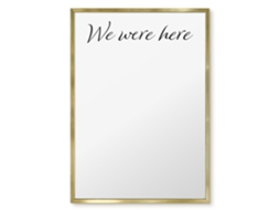 Quadro de vidro magnético "We Were Here For The Hall Espelharte" (50x70 cm)