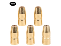 5 Peças Bico De Pistola De Solda De Latão Grosso Kit De Substituição Para H10/m100/m150