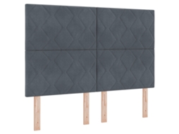 Colchão De Cama De Veludo Com Molas Pocket Vidaxl Fabric (160 X 200 Cm)