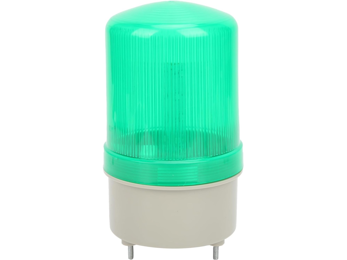 Luz De Advertência Berm Alto Brilho Sxhlseller, Luz Led Intermitente Para Ambientes Agressivos, 24v Cc Bem 1101 Verde