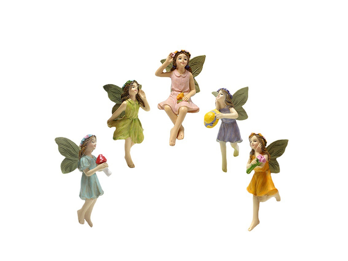 Figuras de Fadas Miniatura LAXISCREED para Jardim