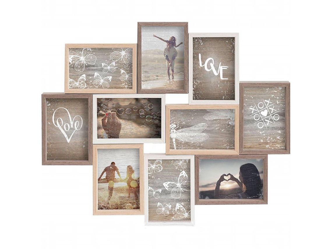 NIELSEN DESIGN Collage Mixed Colors 10 15X10 Cm Wood