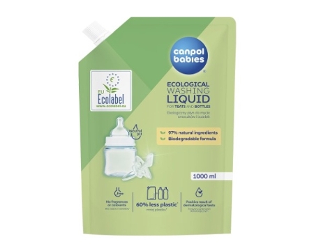 Babies 1l Gentle Refill Washing Liquid With Long Shelf Life Canpol