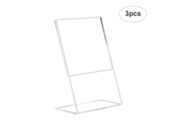 Suporte De Mesa Em Papel E Acrílico Para Apoio
