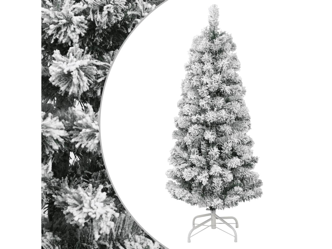 Árvore de natal artificial articulada VIDAXL Branco (120 cm)