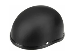 Capacete De Motocicleta Preto Fosco Com Estrutura Abs Em Espuma Eps E Fivela De Liberação Rápida, Capacete Semi Caveira Inovador Para Aventureiros De