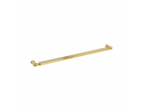 Puxador para Móveis Material Liga de Zinco. Distância Entre Centros 320. Acabamento Banhado a Ouro Parafusos de Fixação Incluídos 25Mm HARDWAREXCHANGE