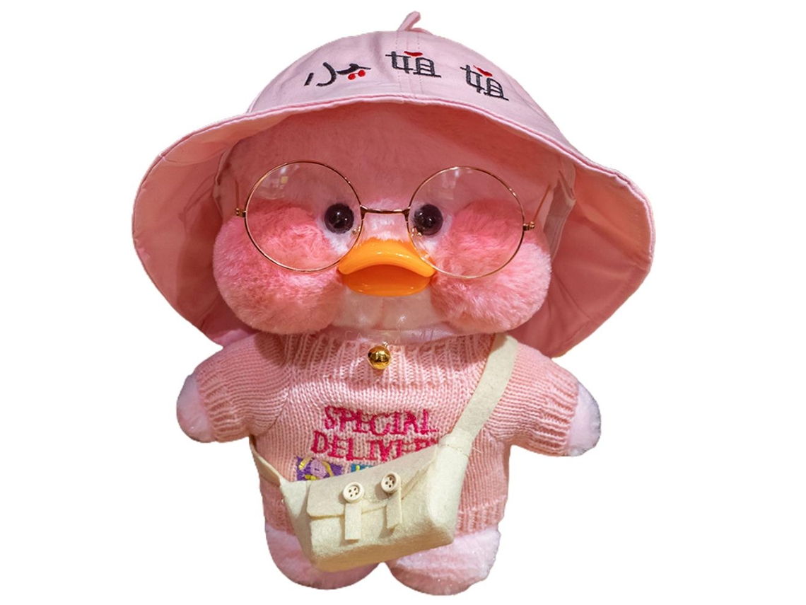 Mali pato Rosa de Pelúcia Macio Brinquedo Animal Presente para Crianças Meninos Meninas