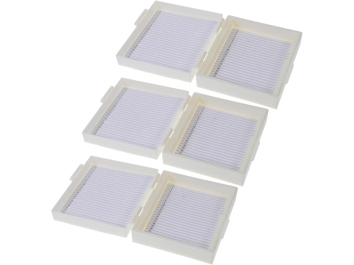 Elysve Microscópio, Bandeja Para Lâminas De Microscópio Design Simples E