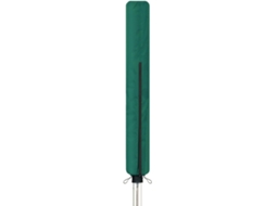 Capa Impermeável Com Fecho Para Linha De Secagem, 165x15cm, Resistente, Anti Tempo, Verde . Igvtrade (para Jardim)
