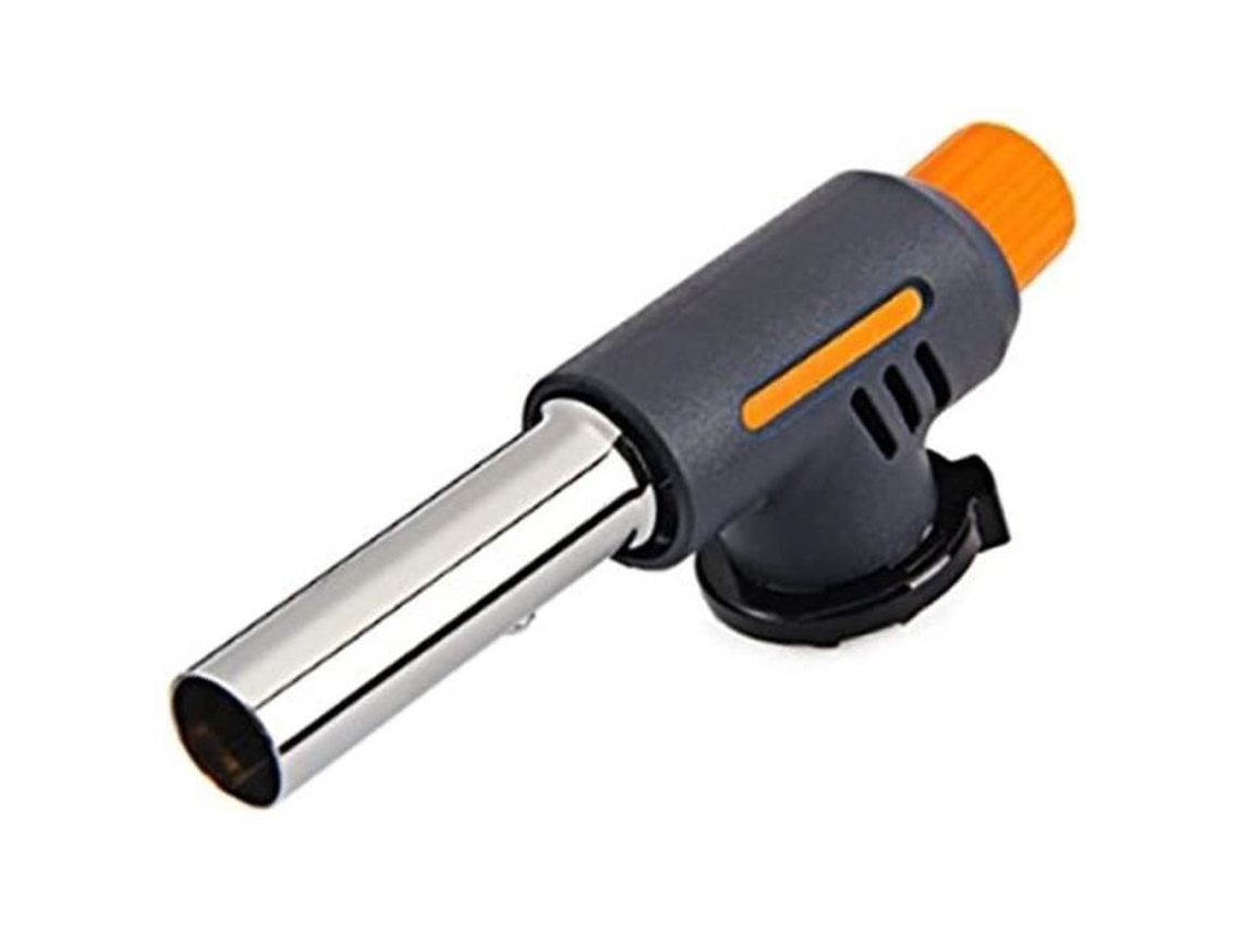 Tocha de gás portátil para acampamento ao ar livre, lança-chamas, queimador de gás butano, soprador automático, cozinha, churrasco, ferramentas de car