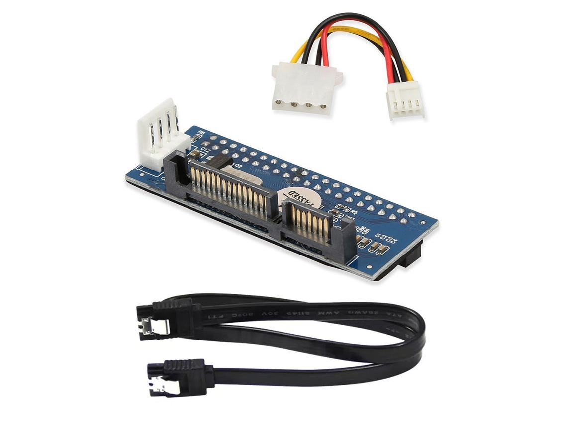 Adaptador Sata Ide Para Hdd De 3,5 Com Cabo. Aquaforge