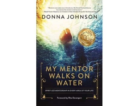 Livro My Mentor Walks on Water de Donna Johnson (Inglês)