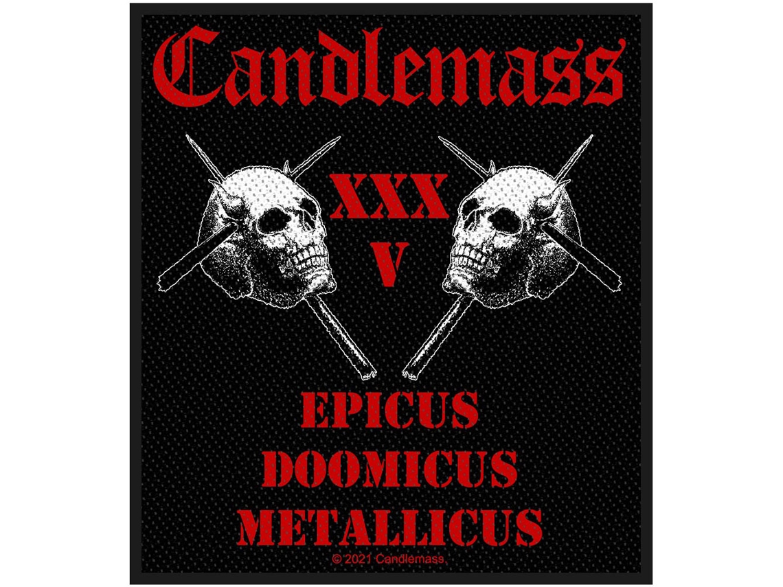 Emblema de Coser ROCK OFF Candlemass Epicus 35Th Anniversary