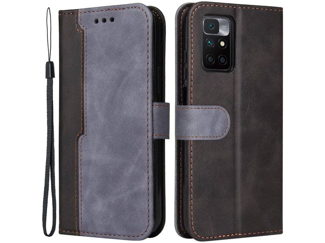 Capa Xiaomi Poco F3 HFS-HOUSE Bicolor (Cinzento)